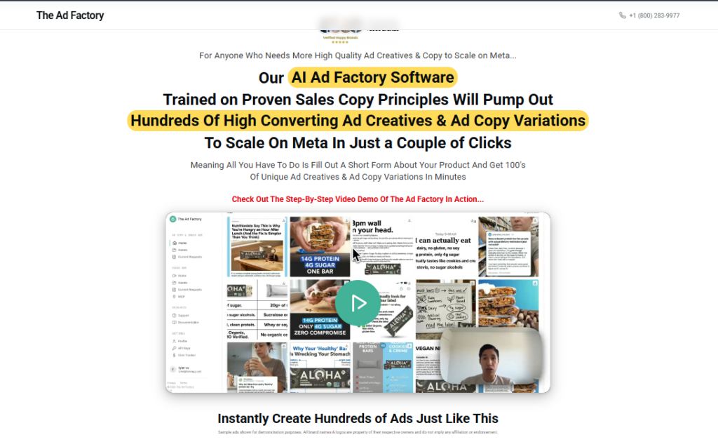Ad Oven – AI Ad Factory + Ad Factory Dashboard