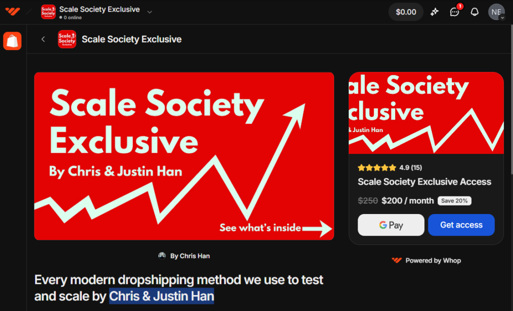 Chris & Justin Han – Scale Society Exclusive
