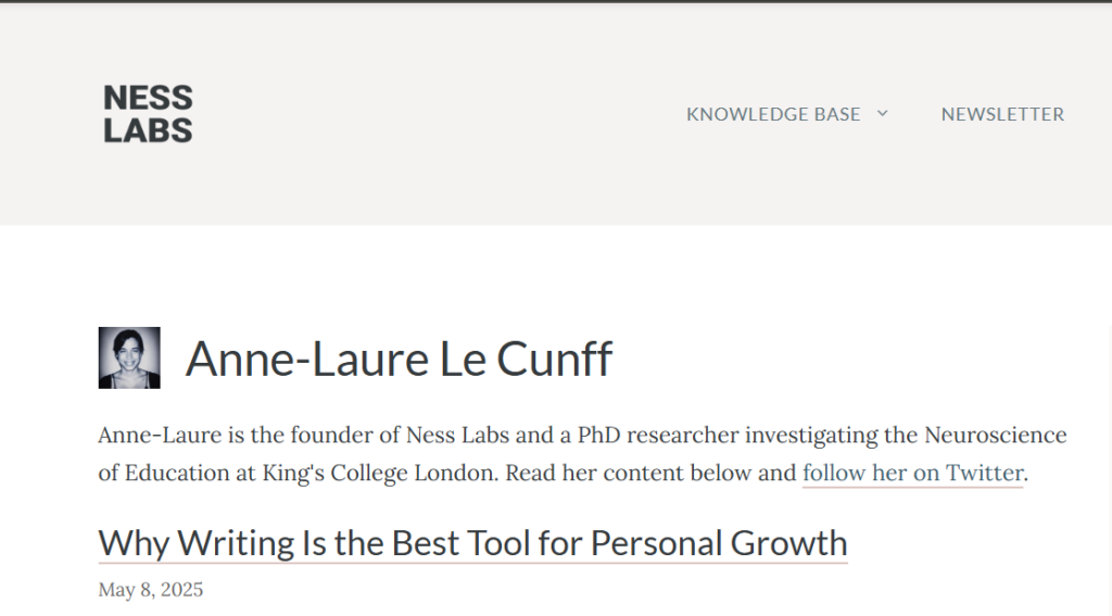 Anne-Laure Le Cunff – The Curiosity Collective