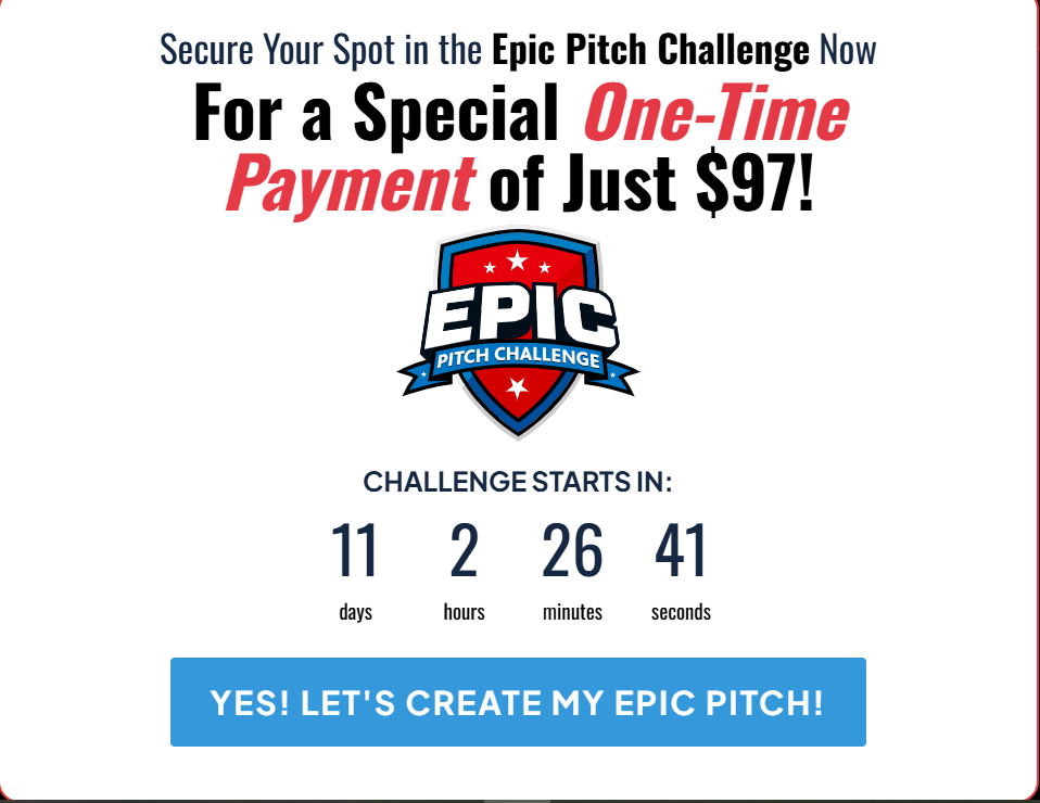 Dan Henry – Epic Pitch Challenge